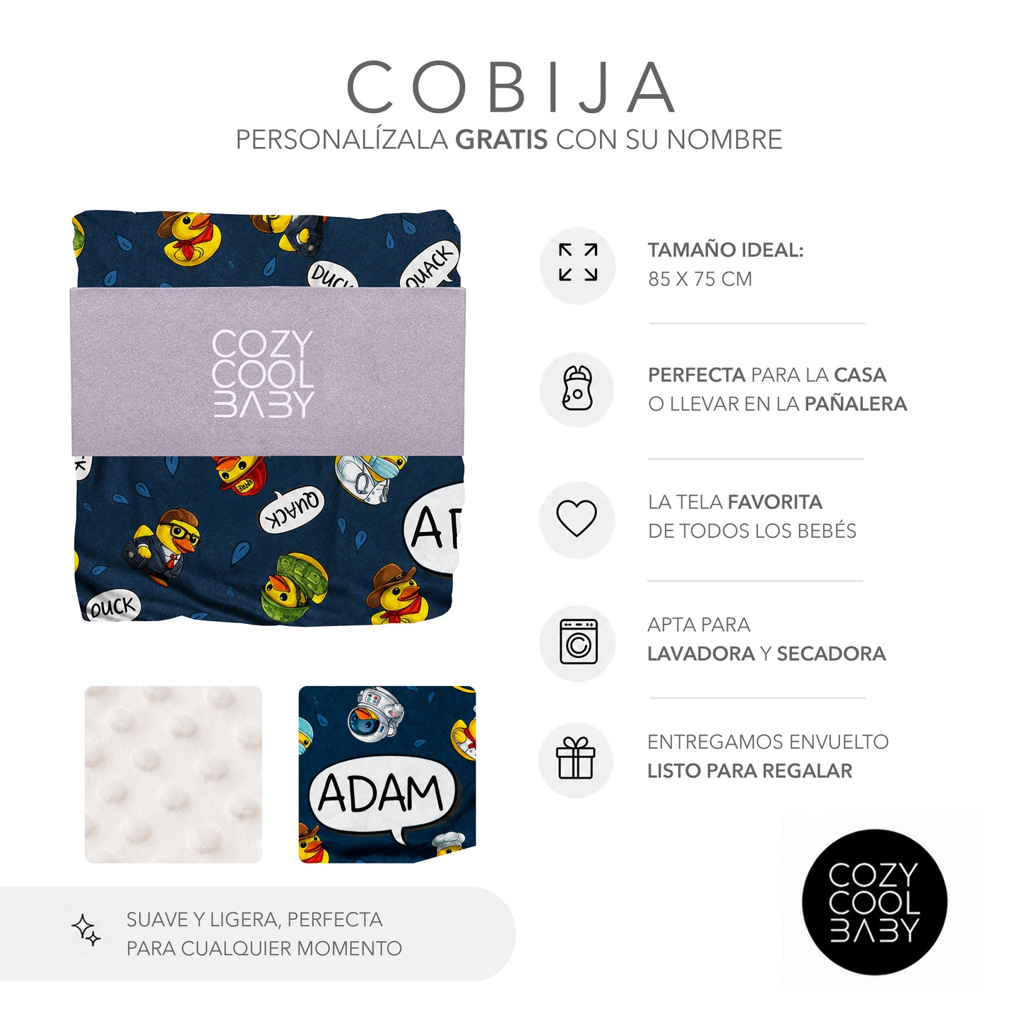 COBIJA PATOS
