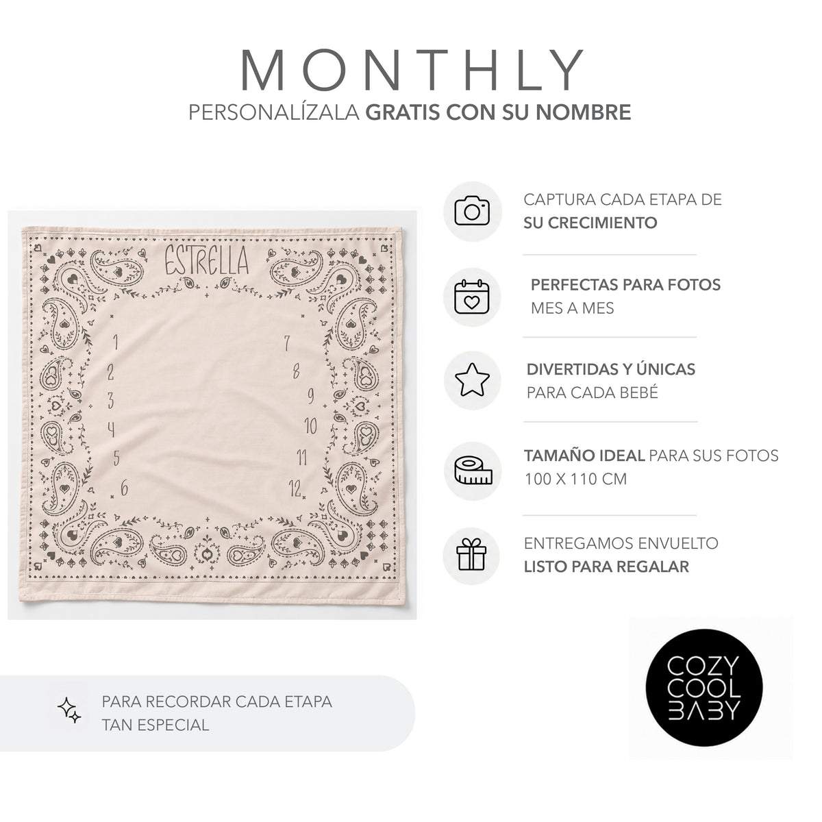 Monthly Blanket BANDANA