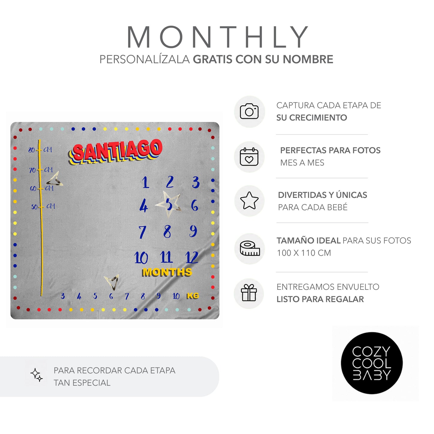 Monthly Blanket SUPERHEROE