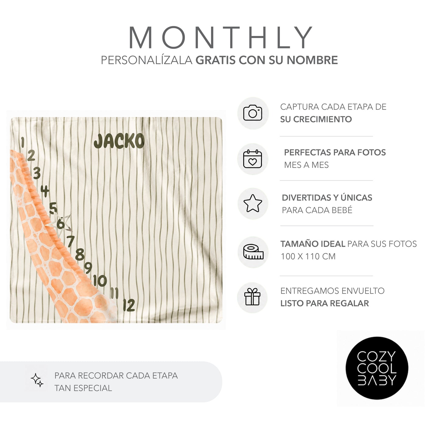 Monthly Blanket zoofari