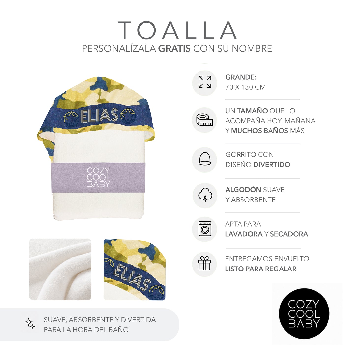 TOALLA CAMOU
