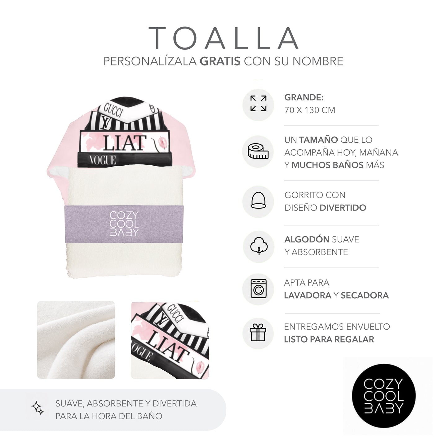 TOALLA FASHION
