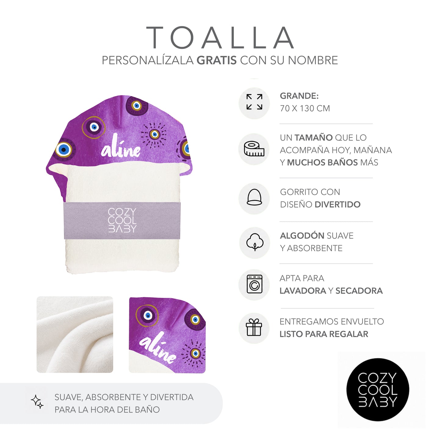 TOALLA LUCKY EYE