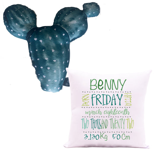 SET DE 3 COJINES CACTUS