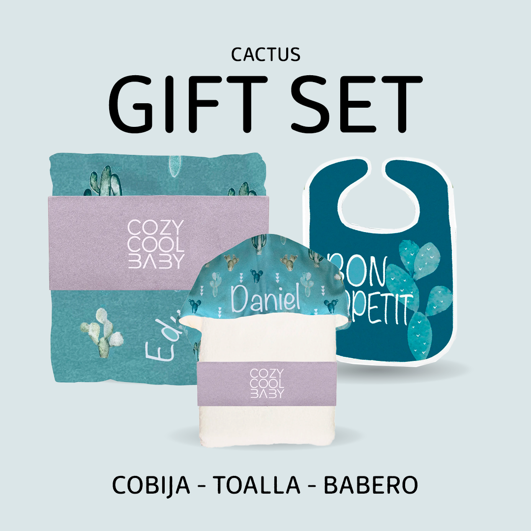 BABY MUST-HAVES Gift Set CACTUS