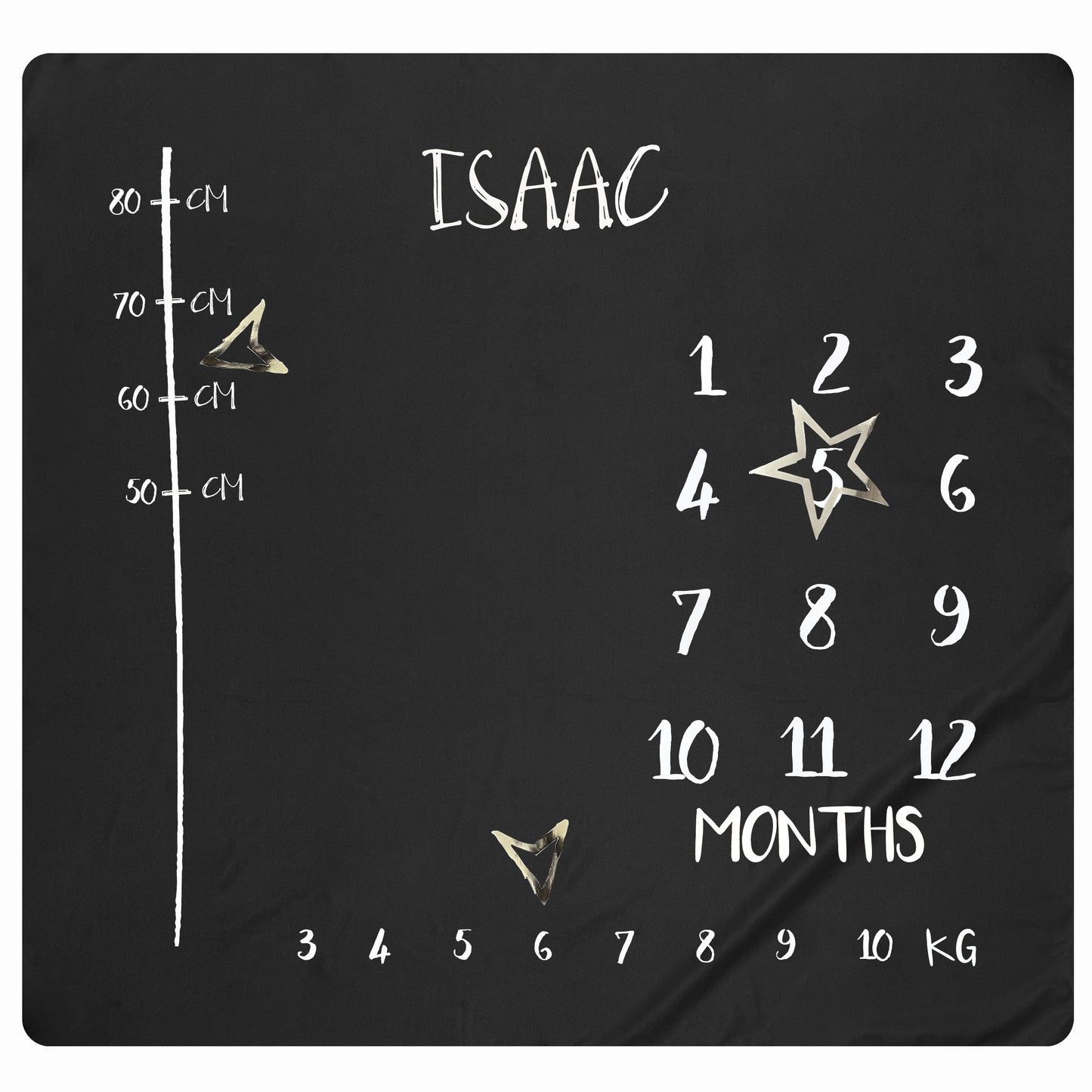 Monthly Blanket BLACK&WHITE