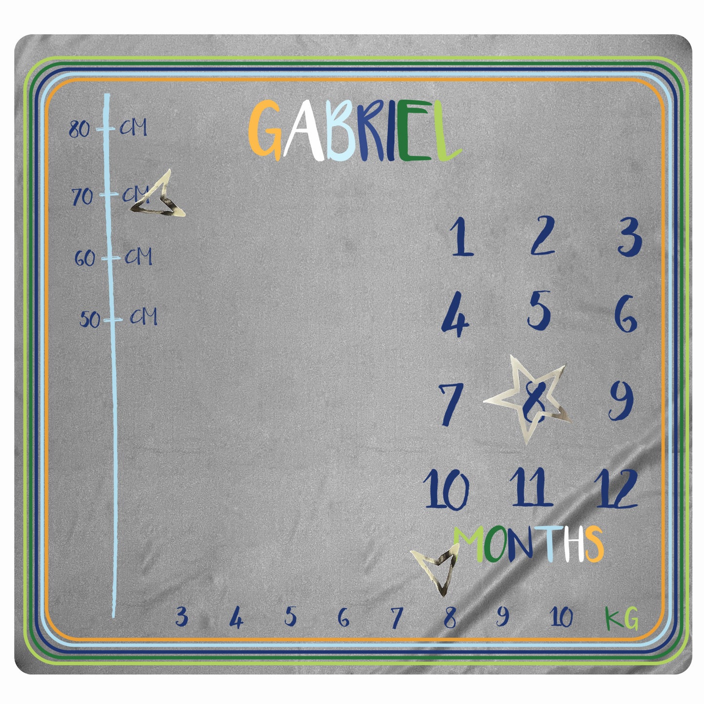 Monthly Blanket HAPPY