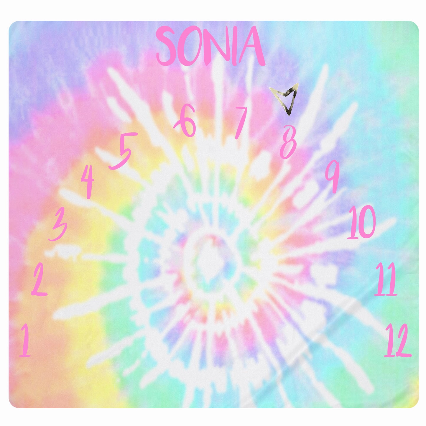 Monthly Blanket TIE DYE