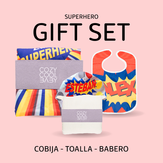 BABY MUST-HAVES Gift Set SUPERHEROES