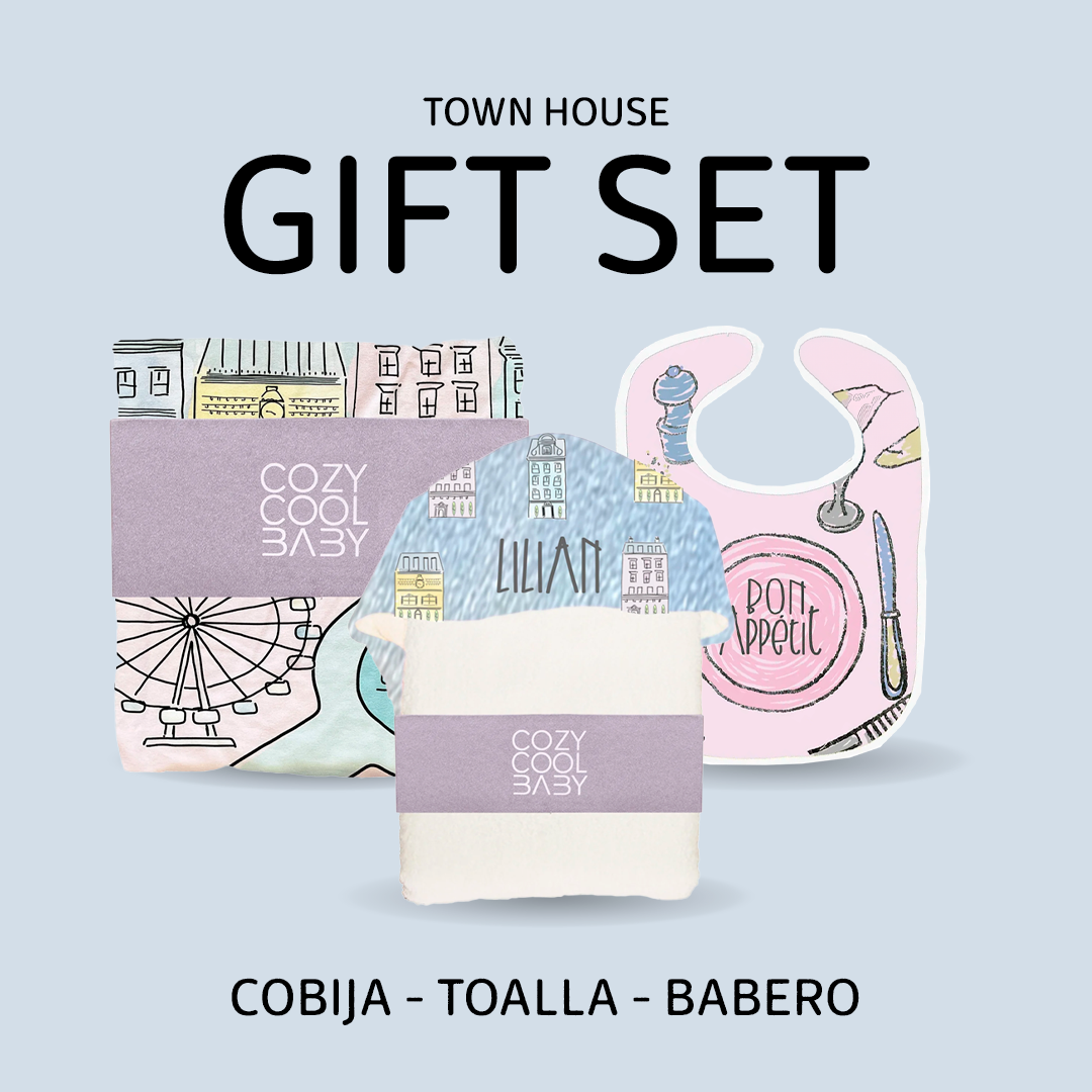 BABY MUST-HAVES Gift Set TOWN HOUSES
