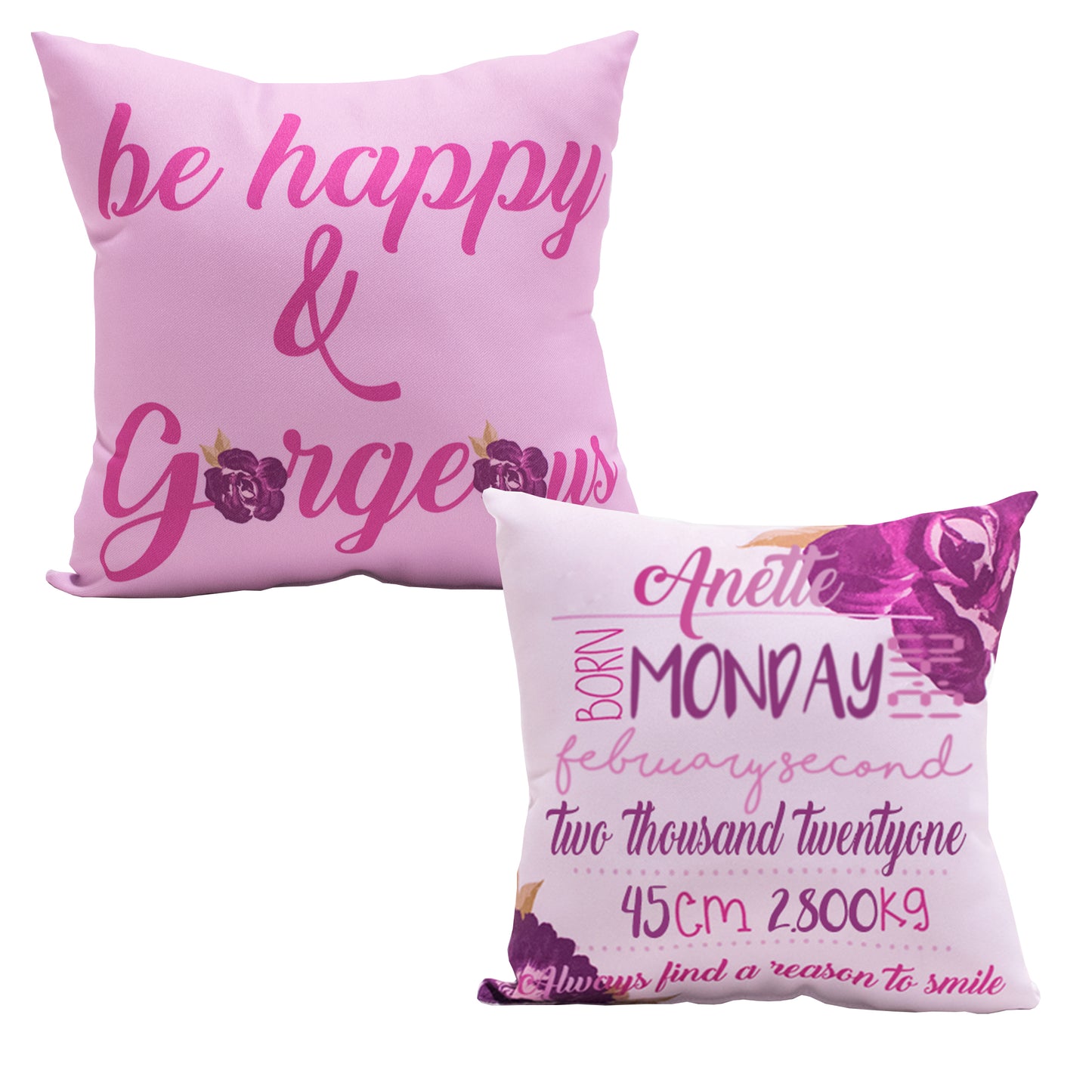 SET DE 2 COJINES BEAUTIFUL