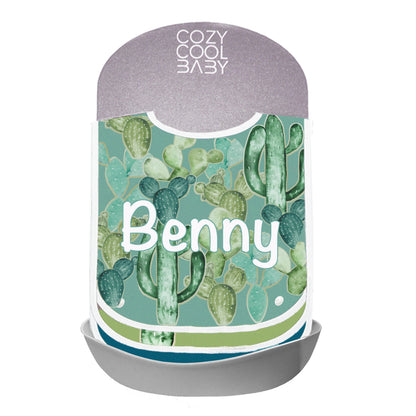 SET DE 3 BABEROS CACTUS