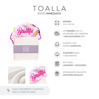 TOALLA BEAUTIFUL - BEAUTIFUL