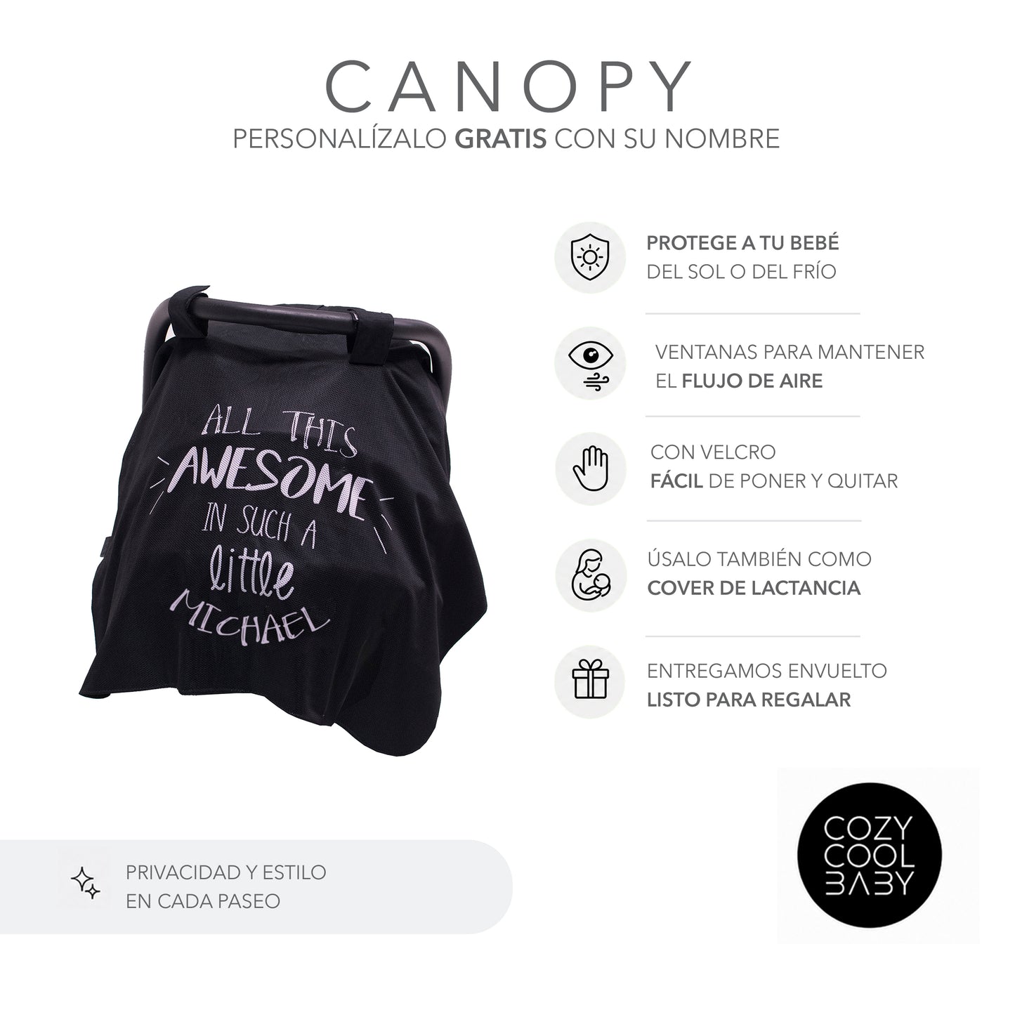 CANOPY BLACK&WHITE