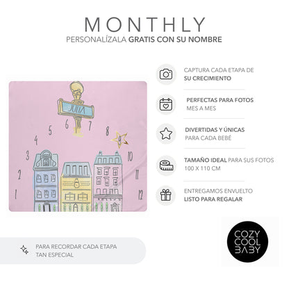 Monthly Blanket TOWN HOUSES
