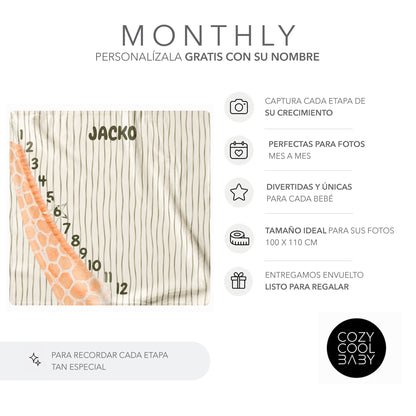 Monthly Blanket zoofari