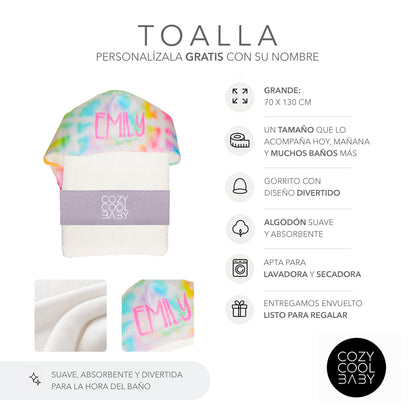 TOALLA TIE DYE