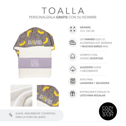 TOALLA BANANAS