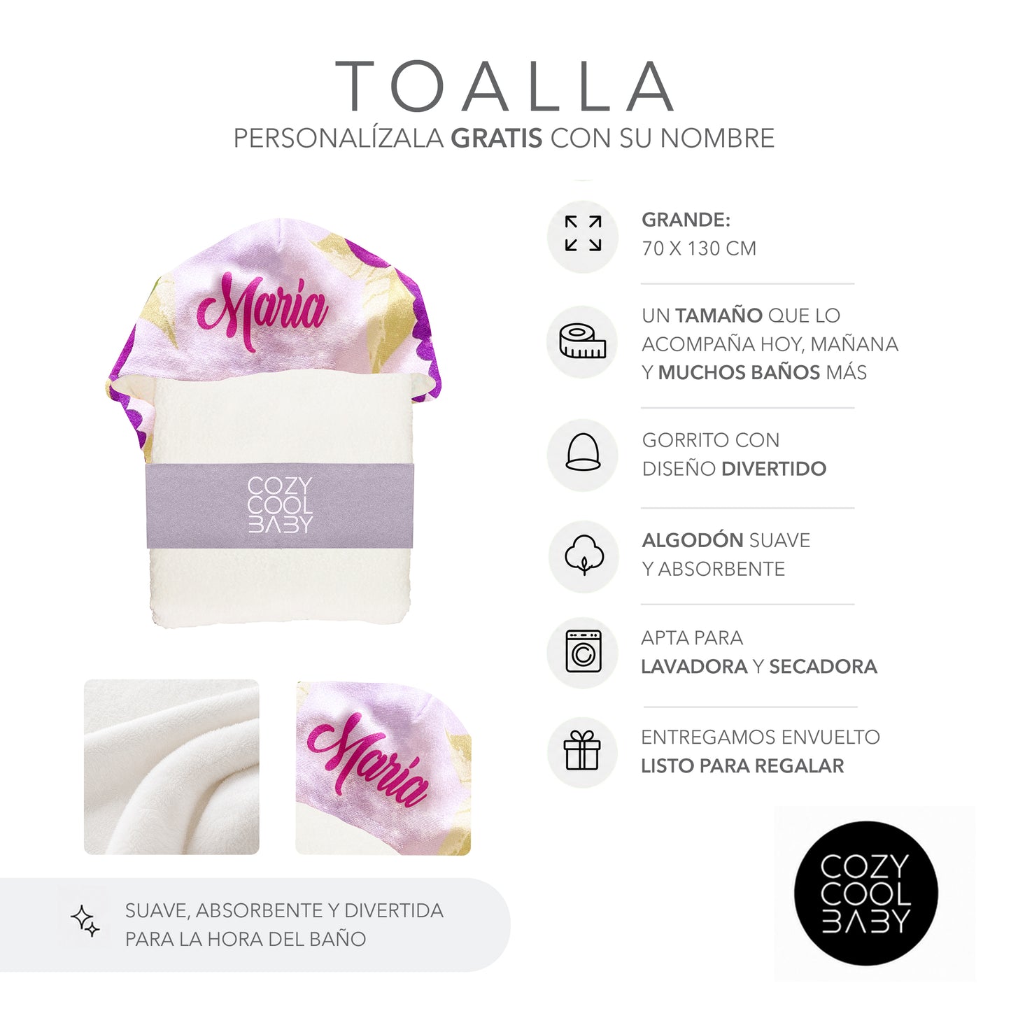 TOALLA BEAUTIFUL