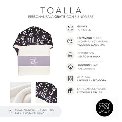 TOALLA BLACK&WHITE