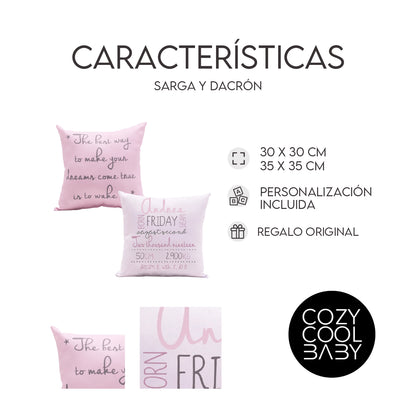 SET DE 2 COJINES GOALS