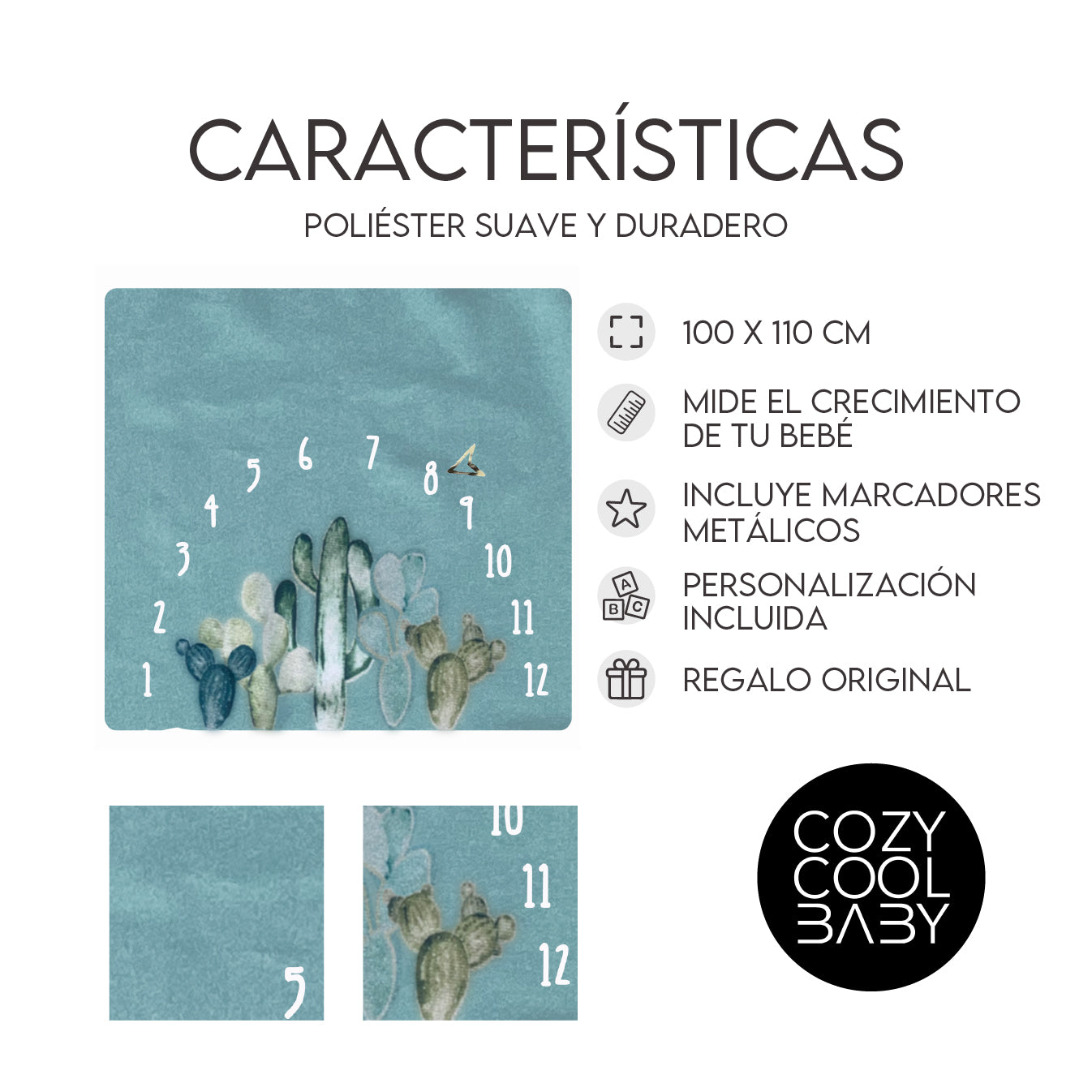 Monthly Blanket CACTUS