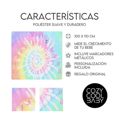 Monthly Blanket TIE DYE